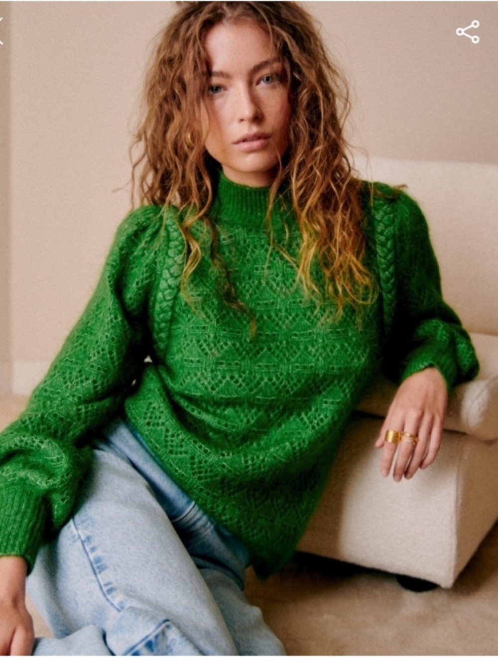 ✨NWT Sezane Anneka Sweater